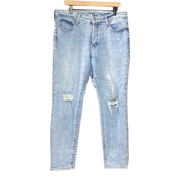 Old Navy High Ride OG Straight Secret Smooth Pockets Mittens Finish - Picture 2 of 13